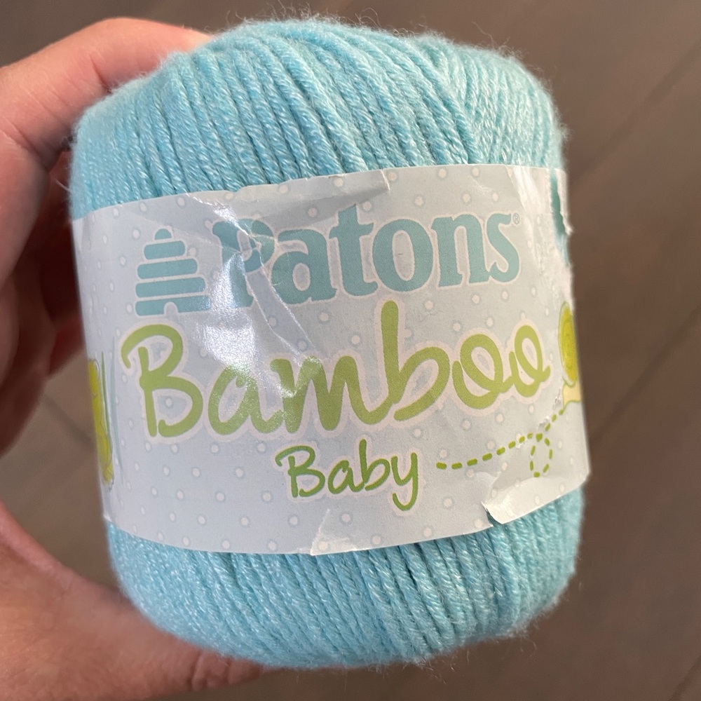 Patons Bamboo Baby Yarn - Light Blue